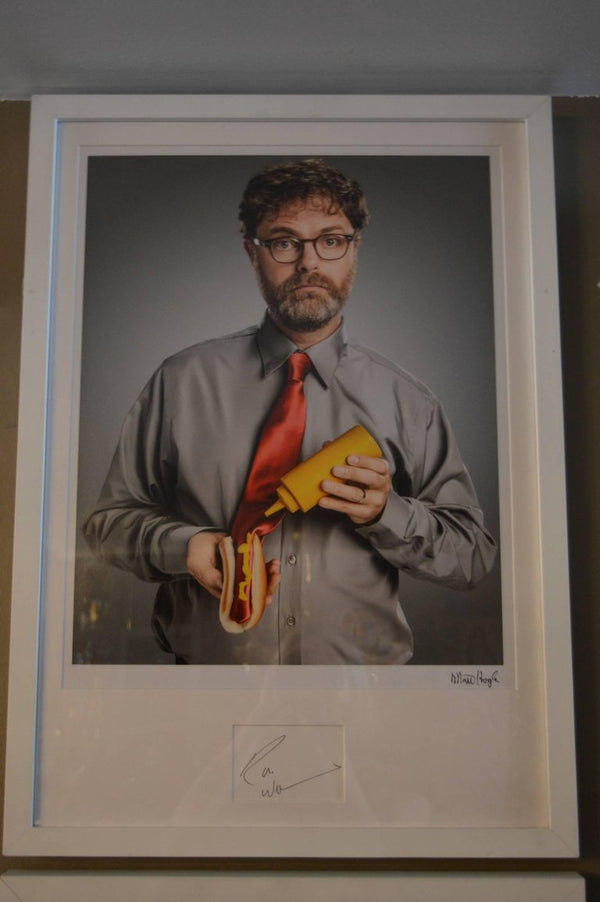Set of Five Portraits of Funny People by Matt Hoyle