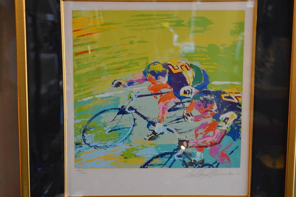 Leroy Neiman Bicyclists Print