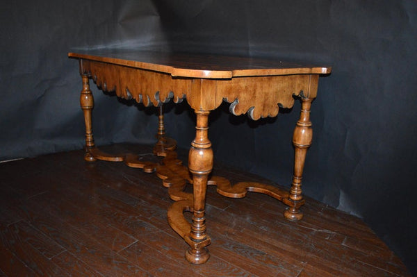 19th Century Italian Marquetry Inlaid Table