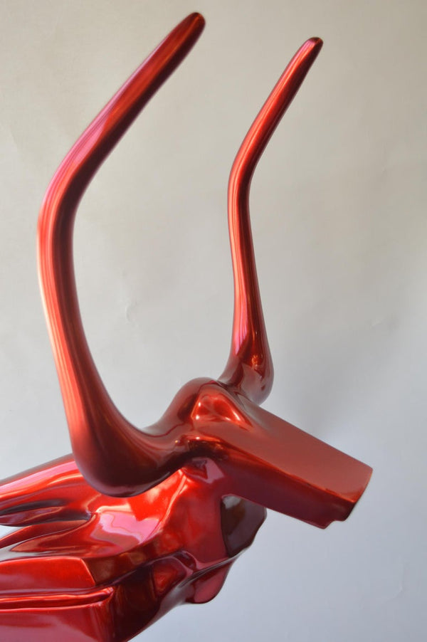 "Red Deceive", Sculpture by Mauricio Sorice