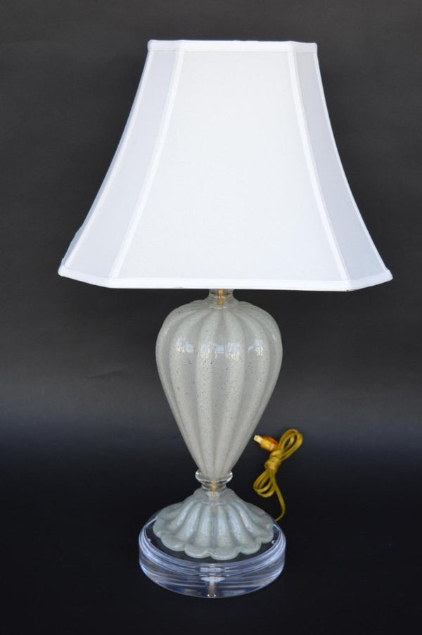 Pair of Murano Table Lamps, 1950s
