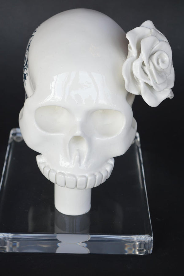 White Resin Skull