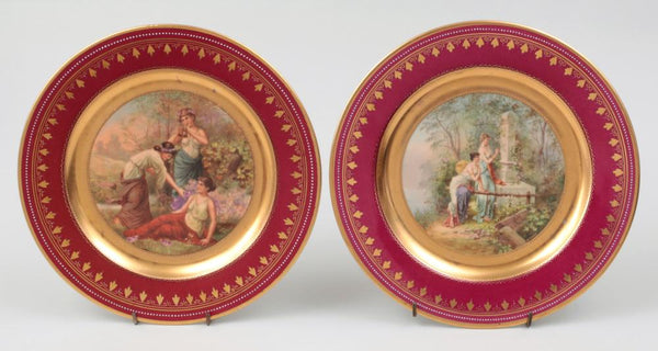 Set of Twelve Late 19th Century Royal Vienna Plates