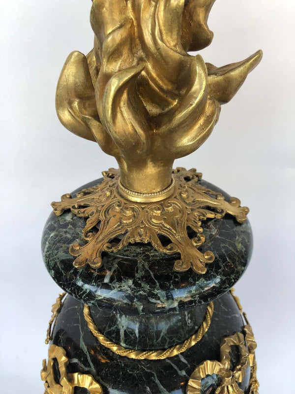 19th Century Ormolu Marble Vase