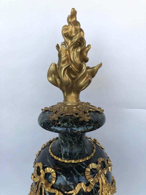 19th Century Ormolu Marble Vase