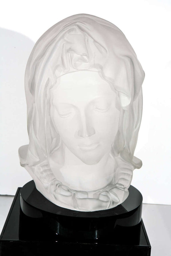 Madonna De La Pieta Acrylic Sculpture