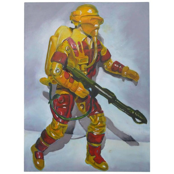 Oil on Canvas of a Toy Soldier