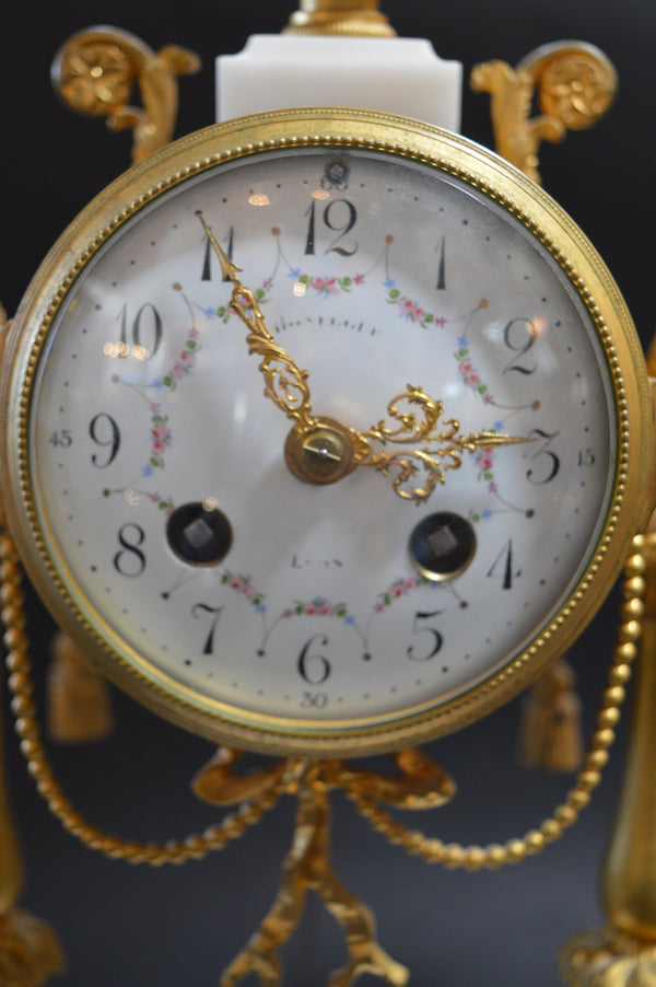 19th Century French Clockset