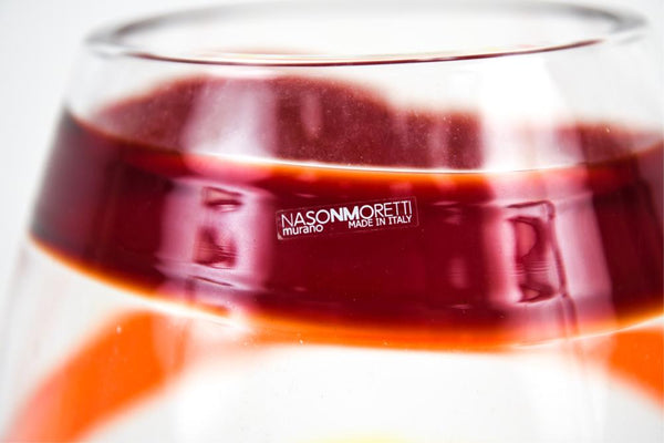 Vase Signed “Nason Moretti” & Nason Moretti Murano Label, Italy, 20th C