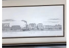 Two Engravings of Italian Cityscapes