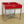 Load image into Gallery viewer, Red Leather &amp; Stainless Steel Tray Table, Italy 1980’s
