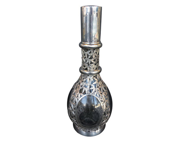 Sterling Silver and Glass Decanter
