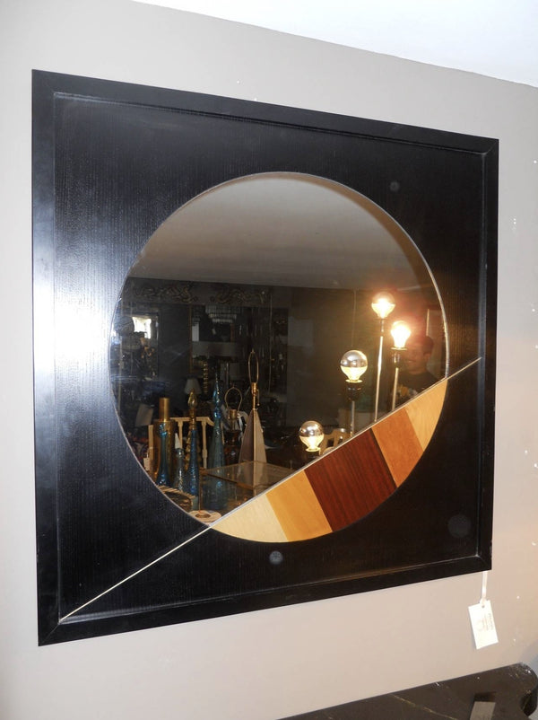 Playful Pair of Eugenio Carmi Mirrors